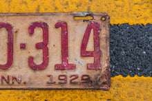 Load image into Gallery viewer, 1929 Connecticut Truck License Plate Vintage Wall Decor 10-314
