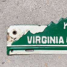 Load image into Gallery viewer, 1930s Era Keep Virginia Green License Plate Topper
