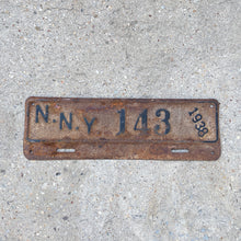 Load image into Gallery viewer, 1938 Norfolk Navy Yard License Plate Topper NNY Military Naval Fort
