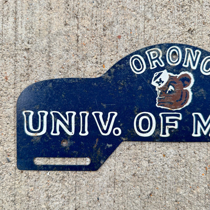 1950s University of Maine License Plate Topper Graphic Wall Decor