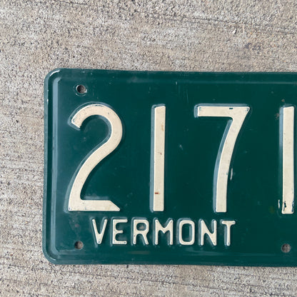 1955 Vermont License Plate Vintage Wall Decor 21718