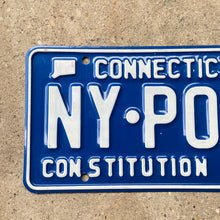 Load image into Gallery viewer, 1987 Connecticut Vanity License Plate NY POPS New York Dad
