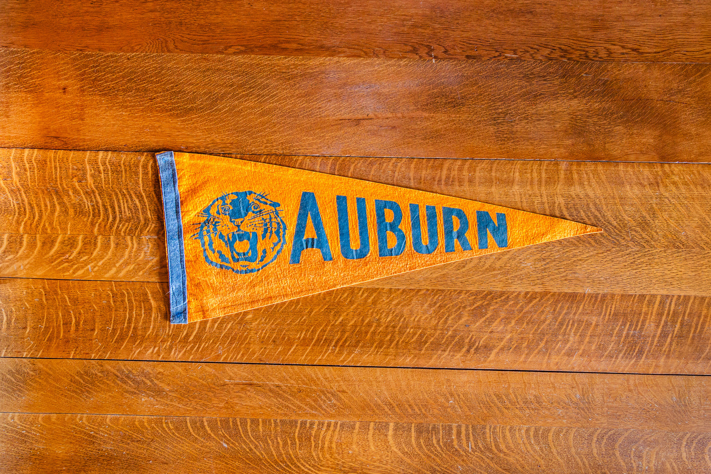 Auburn University Felt Pennant Vintage Tigers Memorabilia