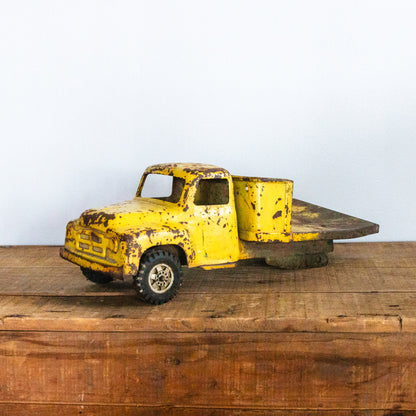 Buddy L Yellow Truck Cab | Vintage 1950s Toy Truck