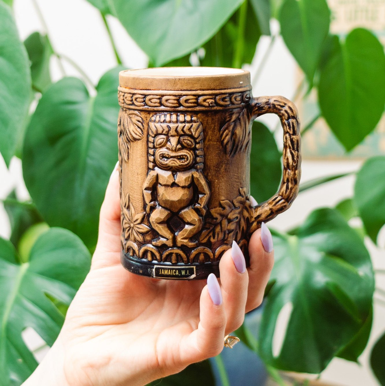 Jaimaca Polynesian Tiki Mug | Retro Tropical Barware