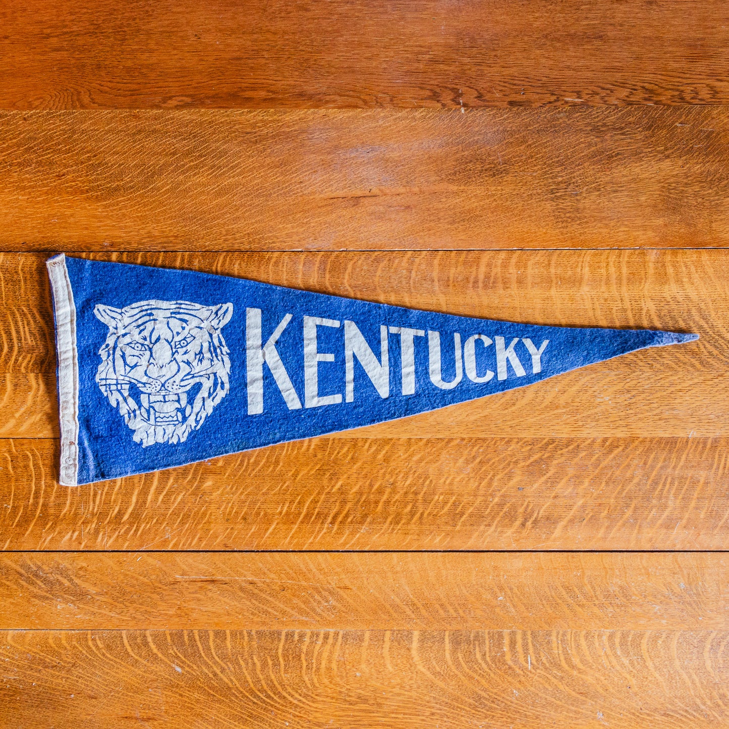 University of Kentucky Wildcats Felt Pennant Vintage Blue Dorm Decor