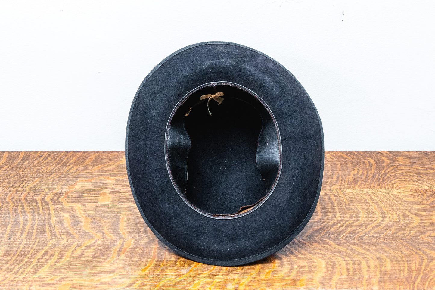 Vintage Black Bowler Derby Hat by Gohn Bros with Box