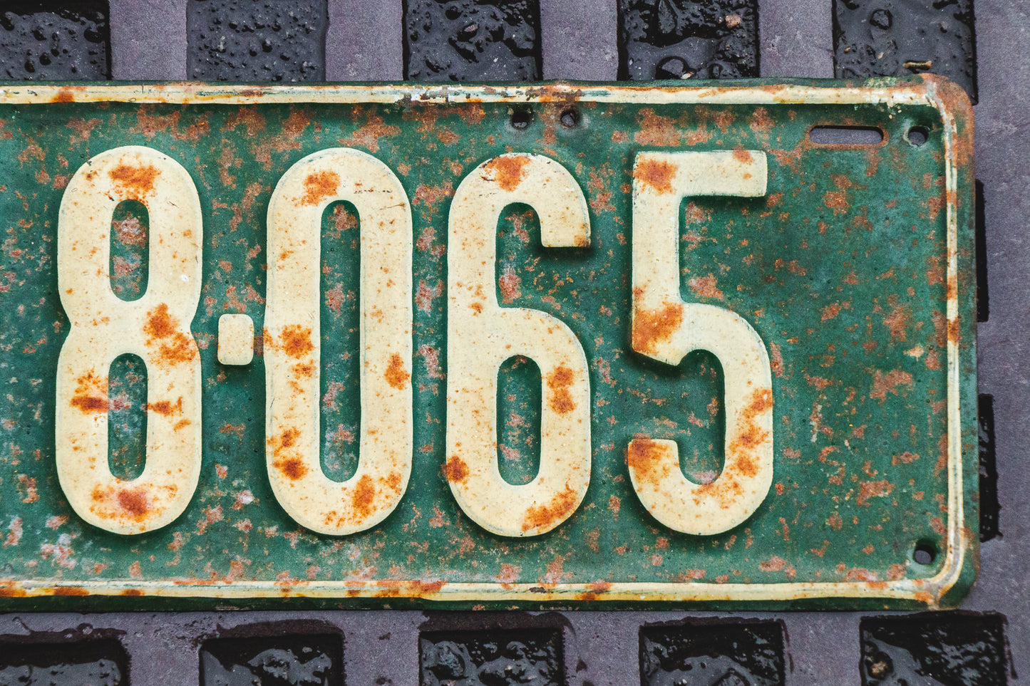 1924 Kansas License Plate Vintage Wall Decor 318-065