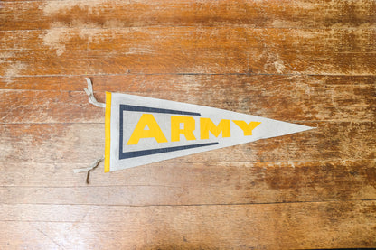 Army US Military Academy Felt Pennant Large Vintage West Point New York