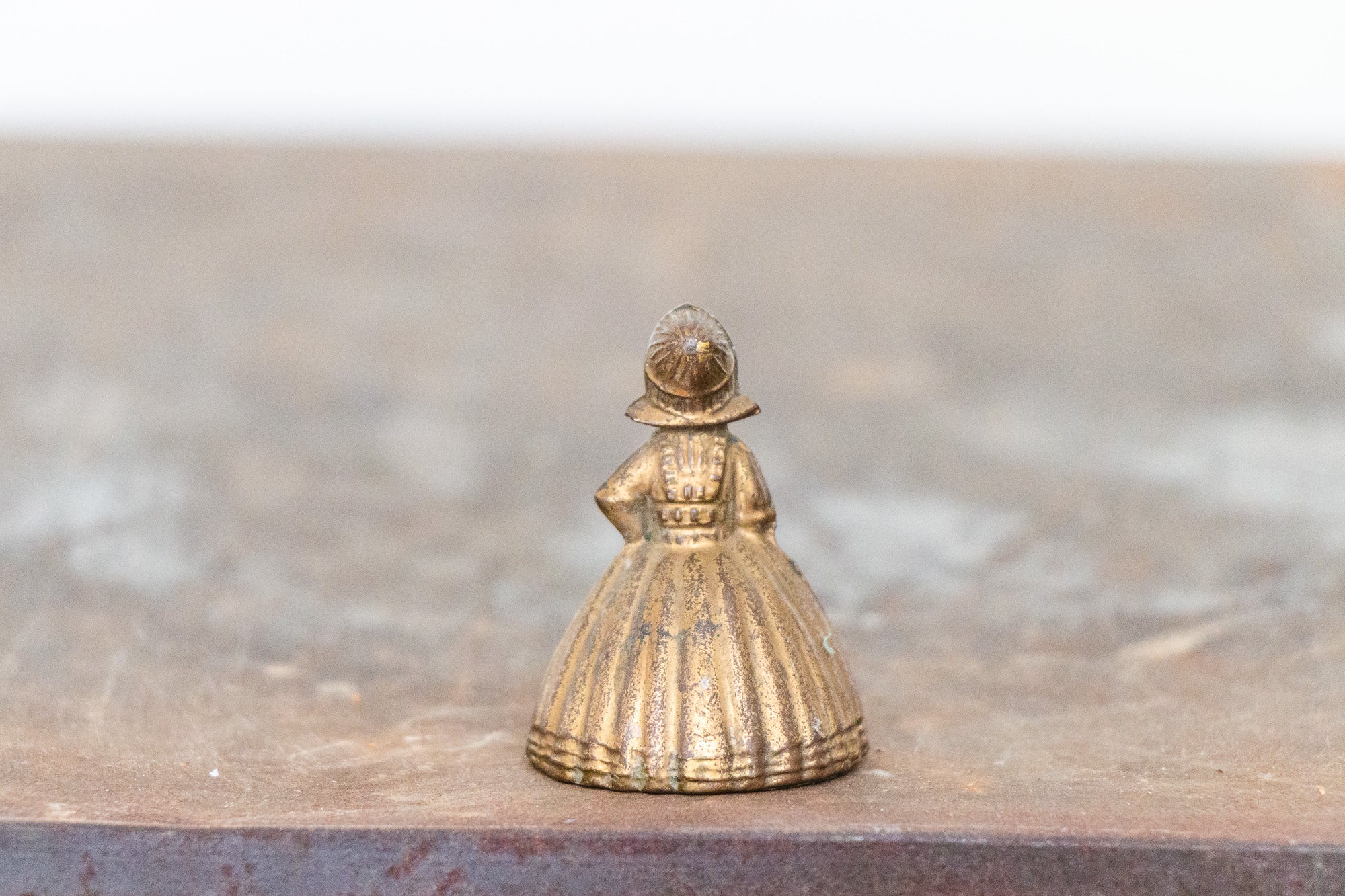 Brass Dutch Lady Figural Bell Vintage Mid-Century Decor – Eagle's Eye Finds