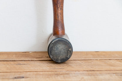 Industrial Mallet Vintage Folk Art Wooden Tool