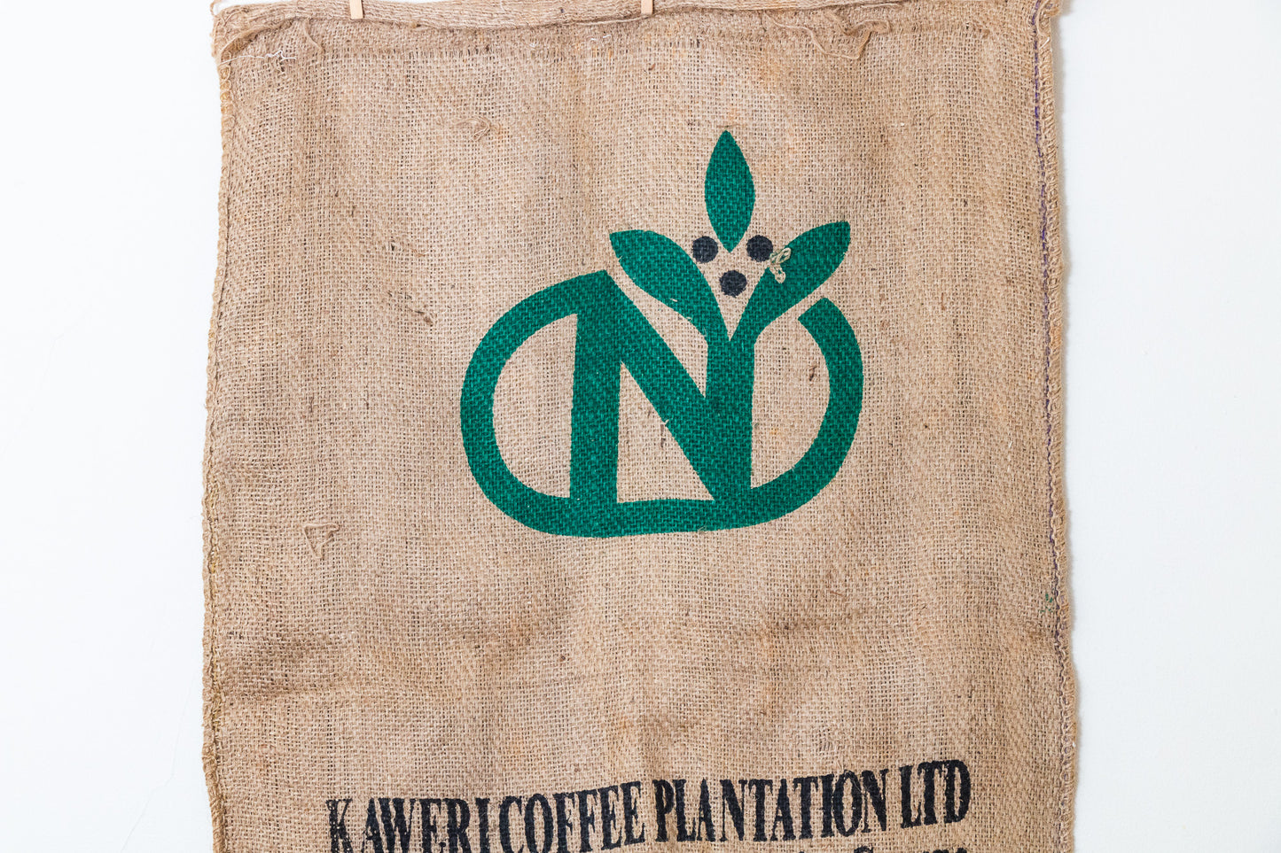 Kaweri Coffee Bean Sack Ugandan Burlap Bag - Eagle's Eye Finds