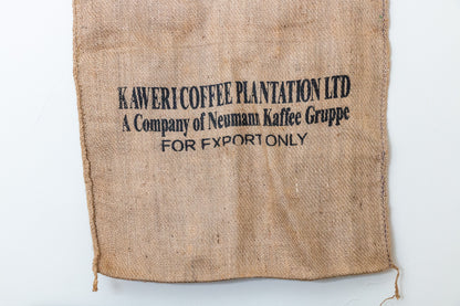 Kaweri Coffee Bean Sack Ugandan Burlap Bag - Eagle's Eye Finds