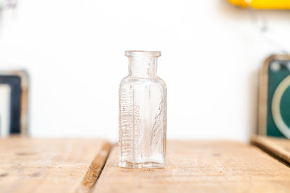 Northwestern Apothecary Chicago Bottle Vintage Clear Pharmacy Bathroom Decor - Eagle's Eye Finds