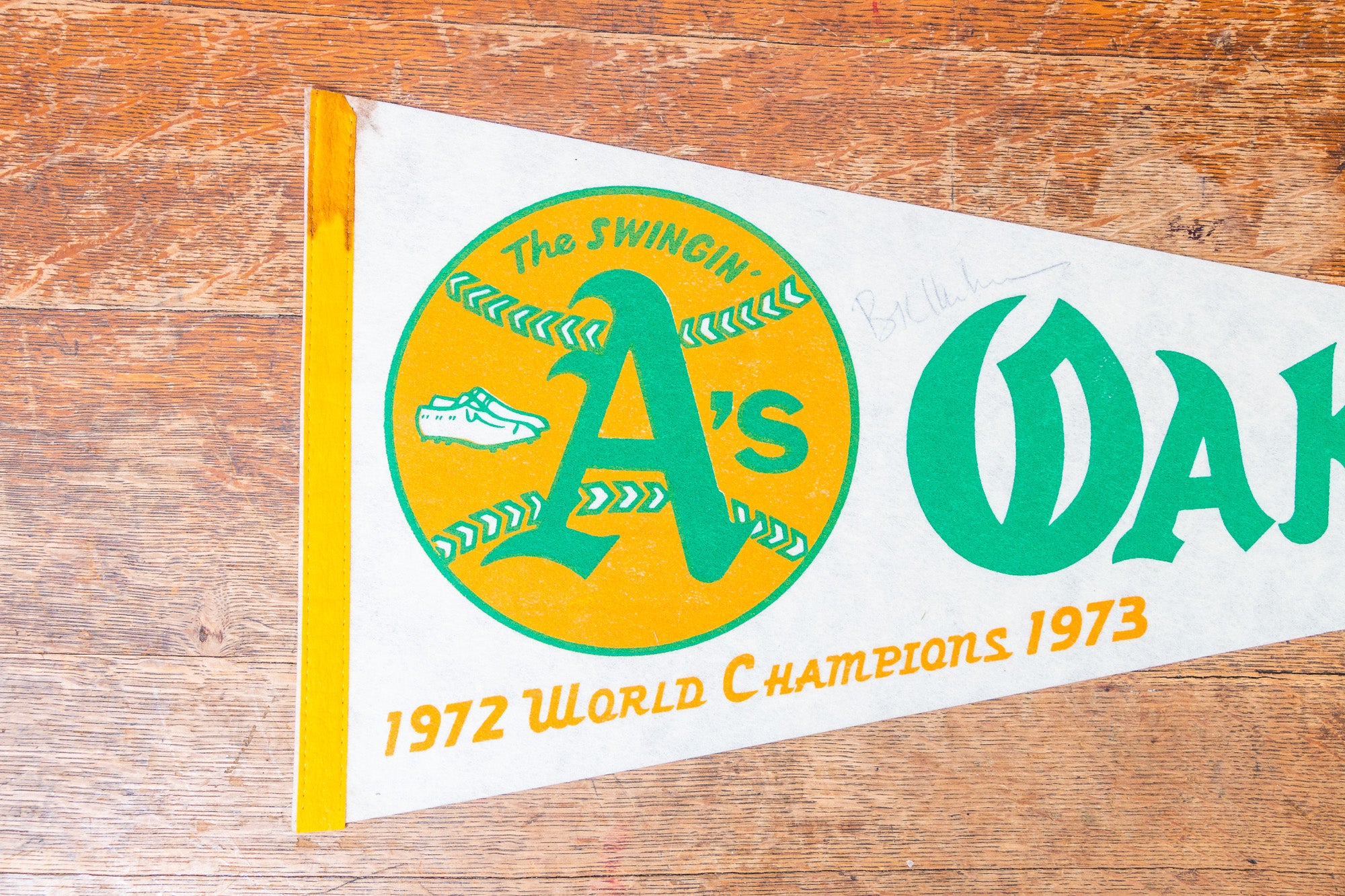 Oakland A's 1972 World Series Champions, 8x10 Color Team Photo