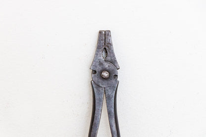 Industrial Pliers Vintage Metal Tool