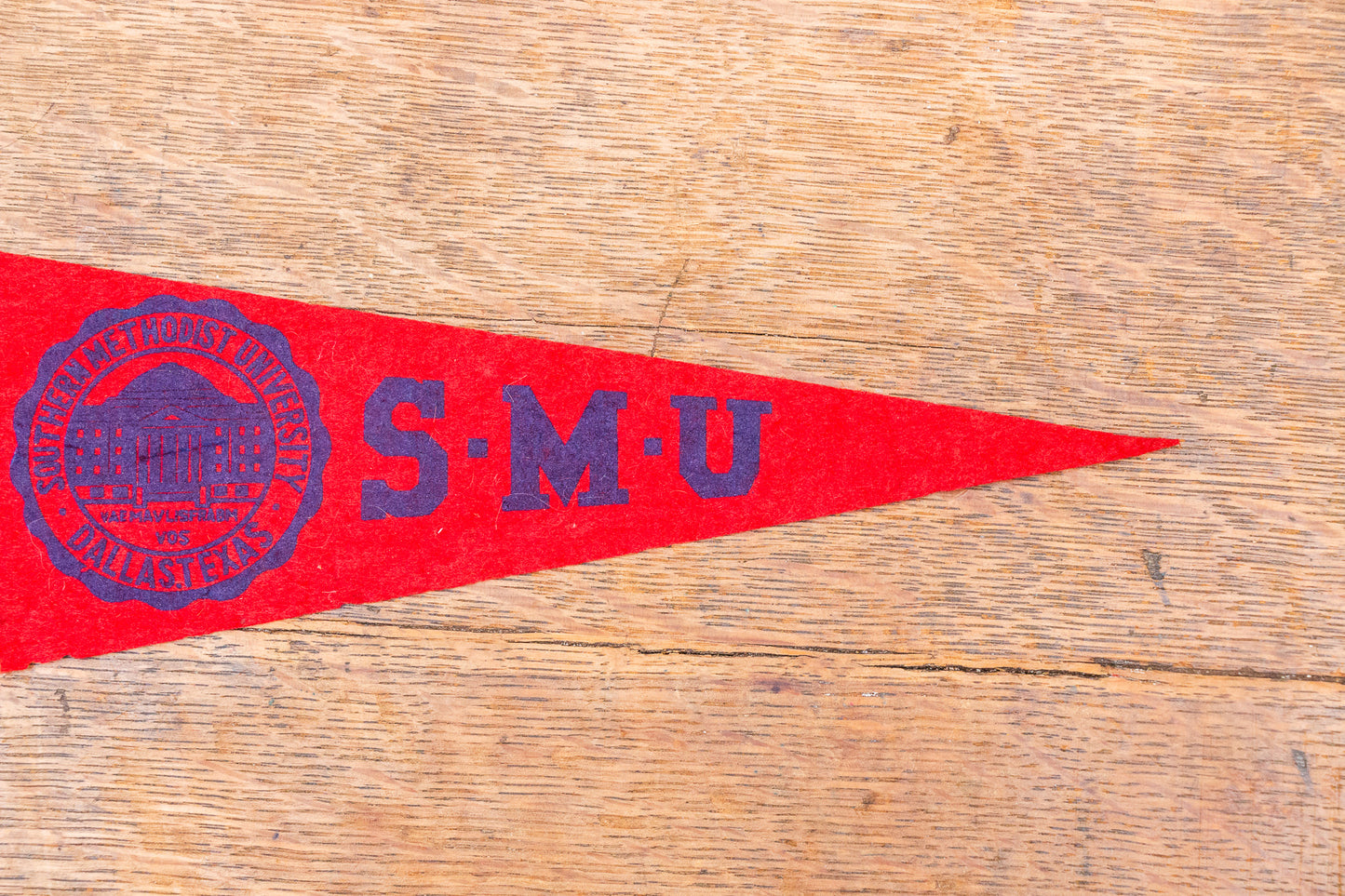 Southern Methodist University SMU Mini Felt Pennant Vintage Graduation Gift