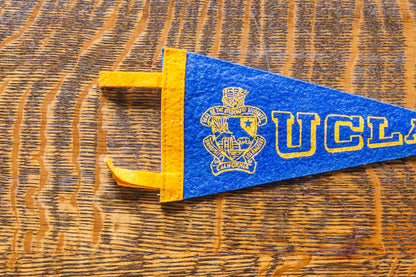 UCLA Mini Felt Pennant Vintage College Basketball Decor