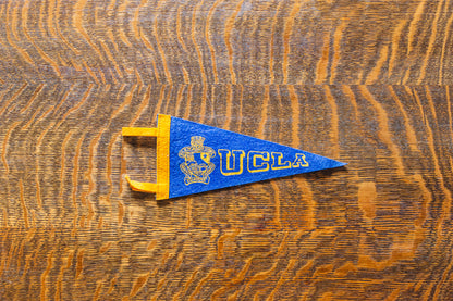 UCLA Mini Felt Pennant Vintage College Basketball Decor