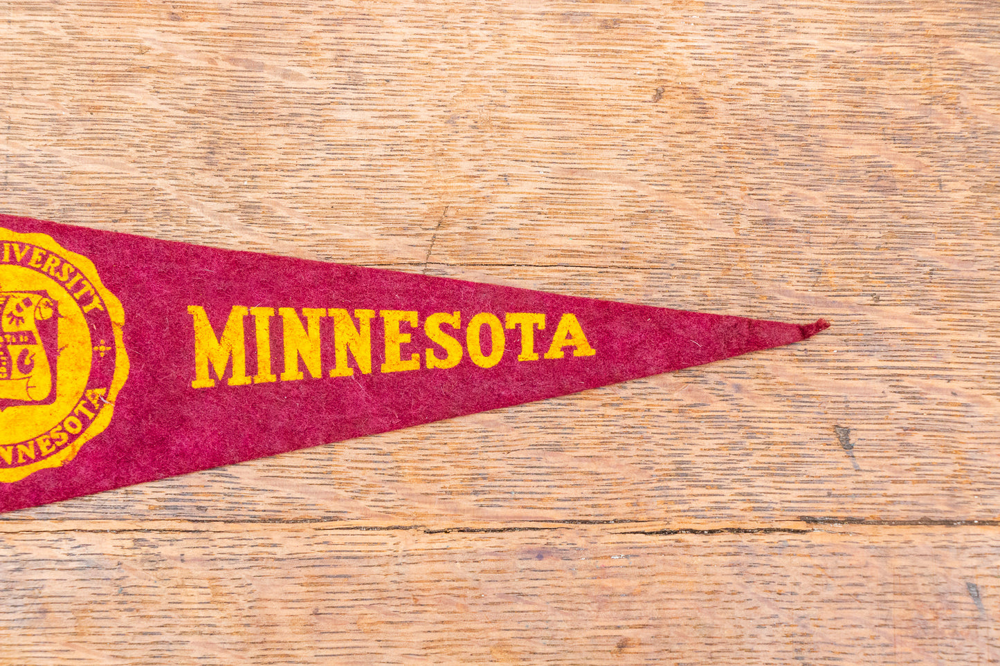 University of Minnesota Mini Felt Pennant Vintage College Grad Gift