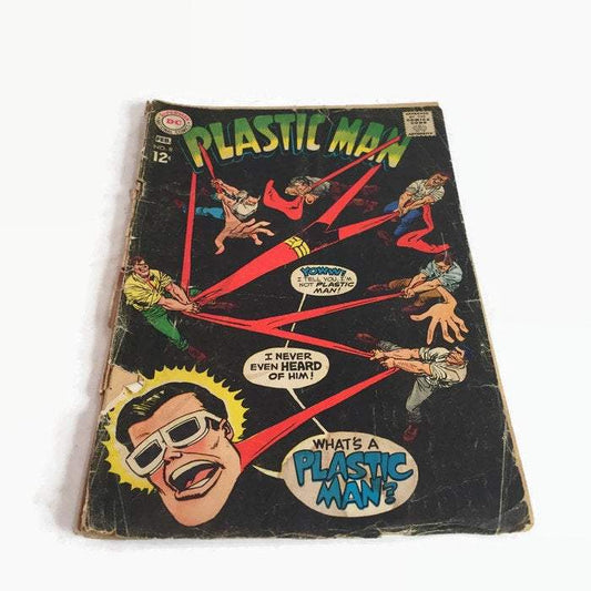 Plastic Man DC Comics "The Unforgettable Wot's-Iz-Name" Number 6 - Eagle's Eye Finds