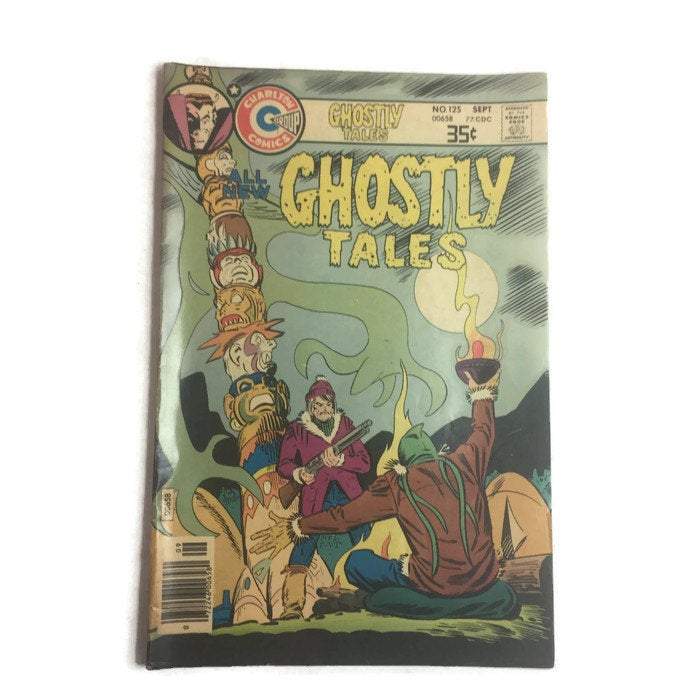 Charlton Comics Ghostly Tales Vintage Ghost Stories Comic Book - Eagle's Eye Finds