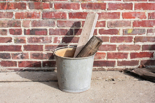 Galvanized Bucket Vintage Garden Decor Flower Pot - Eagle's Eye Finds