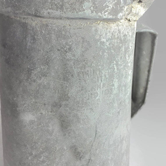 Galvanized Gallon Oil Spout Vintage - Eagle's Eye Finds