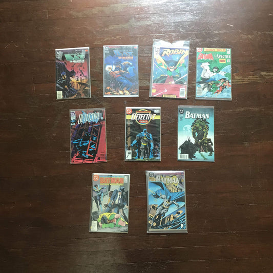 Batman and Robin Vintage DC Comic Book Lot Bundle - Eagle's Eye Finds