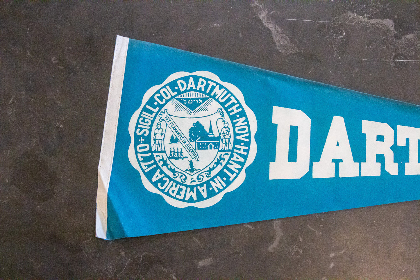 Dartmouth College Felt Pennant Vintage Wall Decor Grad Gift - Eagle's Eye Finds