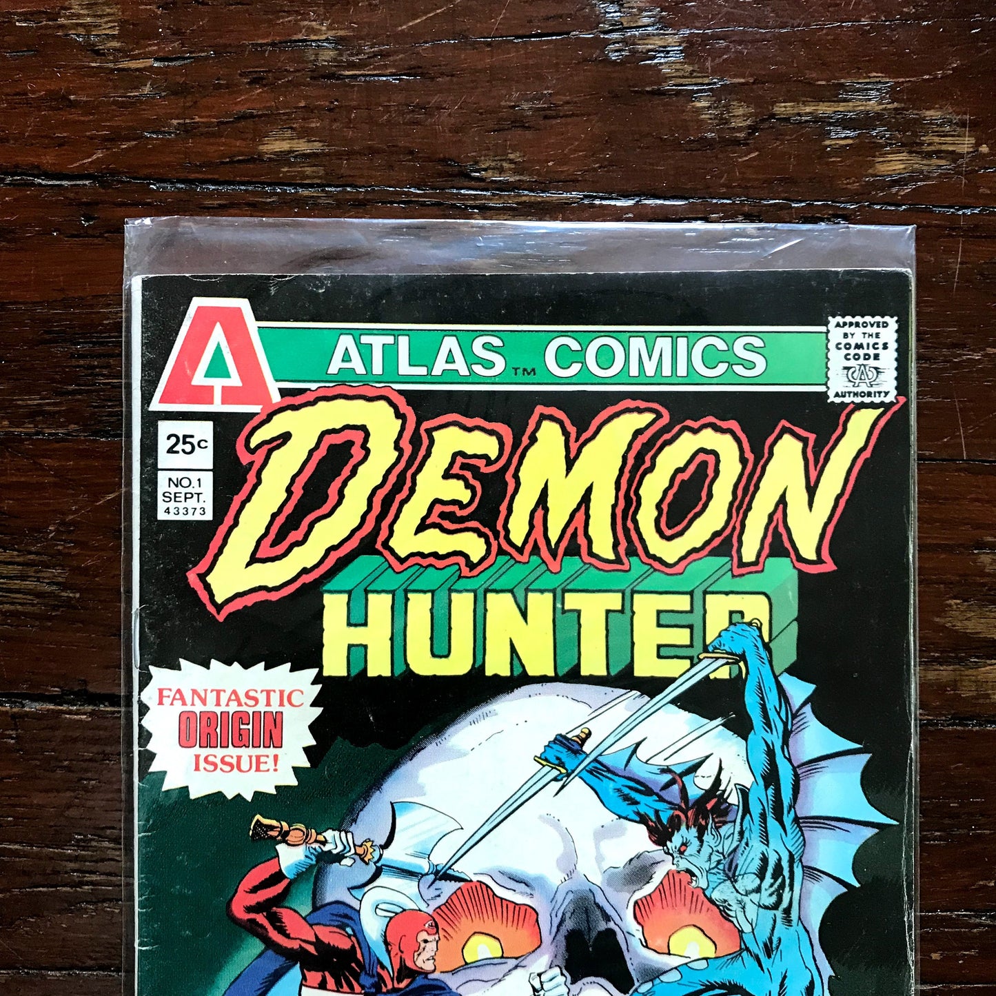 Demon Hunter Atlas Comics Vintage Comic Book - Eagle's Eye Finds