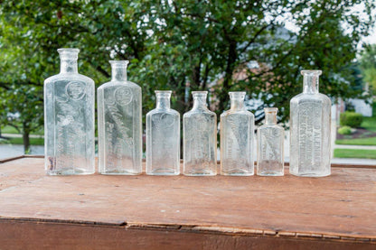 D'Alemberte's Pensacola FL Drugstore Pharmacy Bottles Vintage Medicine Bottles from Florida - Eagle's Eye Finds