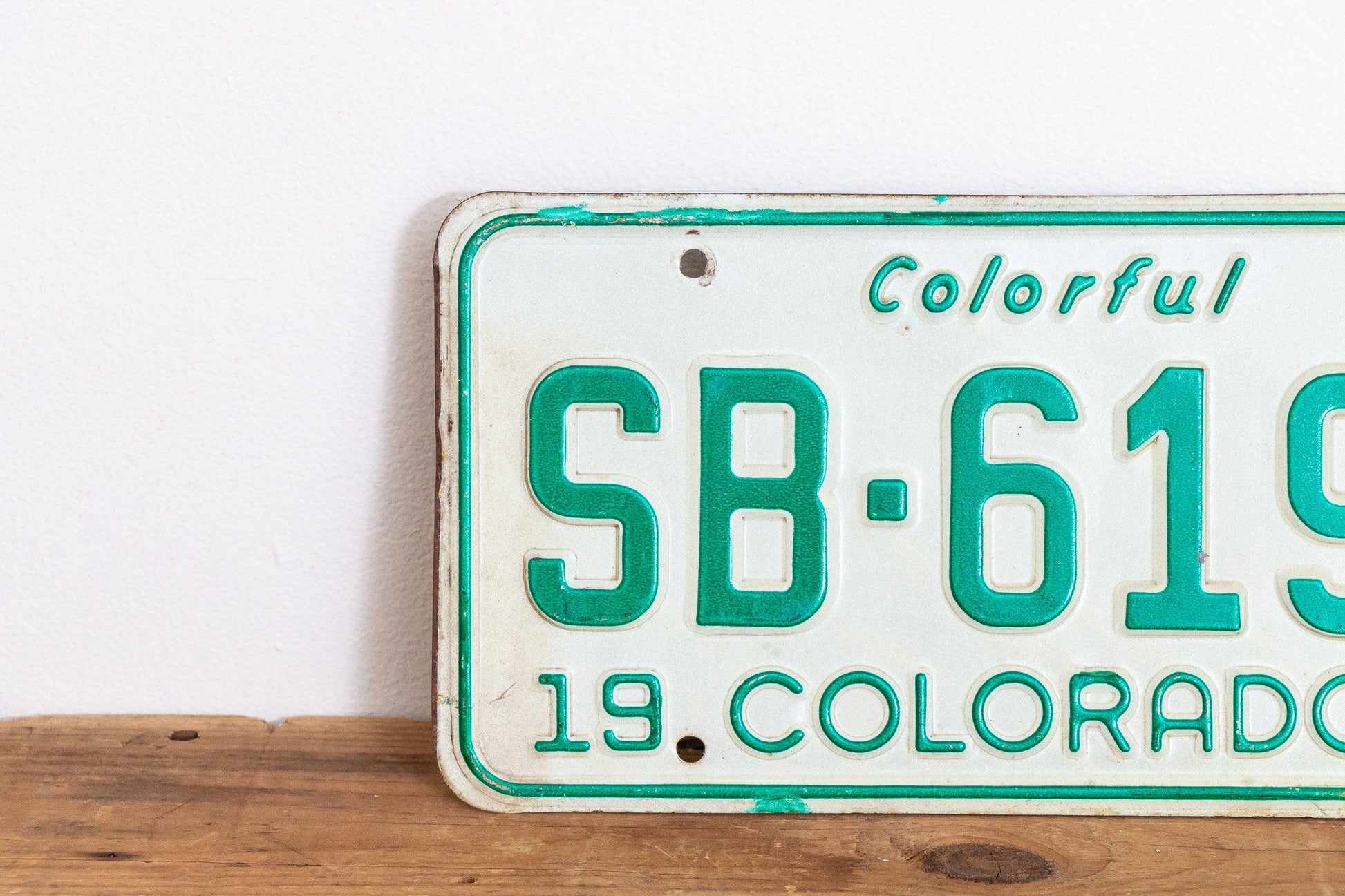 Colorado 1973 License Plate Vintage Wall Hanging Decor - Eagle's Eye Finds