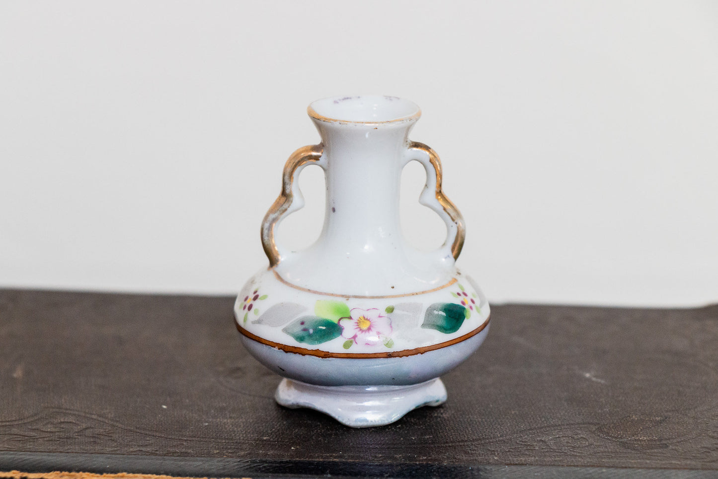 Mini Floral Vase Vintage Japan Ceramic Decor - Eagle's Eye Finds
