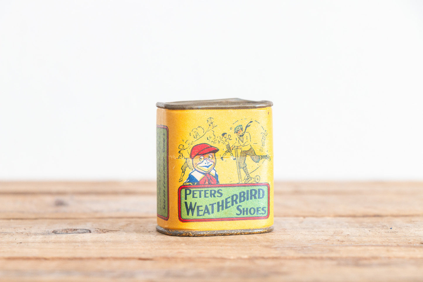 Peter's Weatherbird Shoes Bank Vintage Toy Coin Piggy Bank - Eagle's Eye Finds