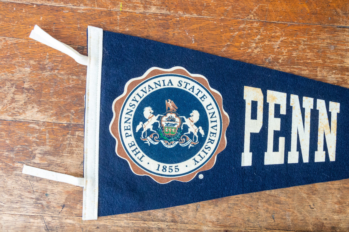 Penn State University Felt Pennant Vintage College Wall Decor - Eagle's Eye Finds