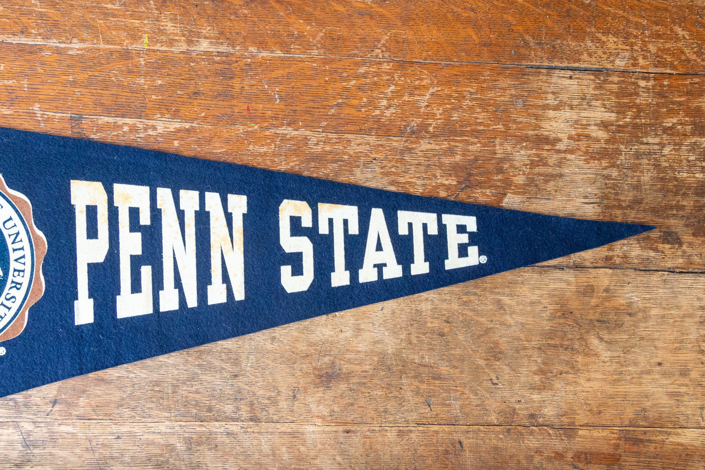 Penn State University Felt Pennant Vintage College Wall Decor - Eagle's Eye Finds