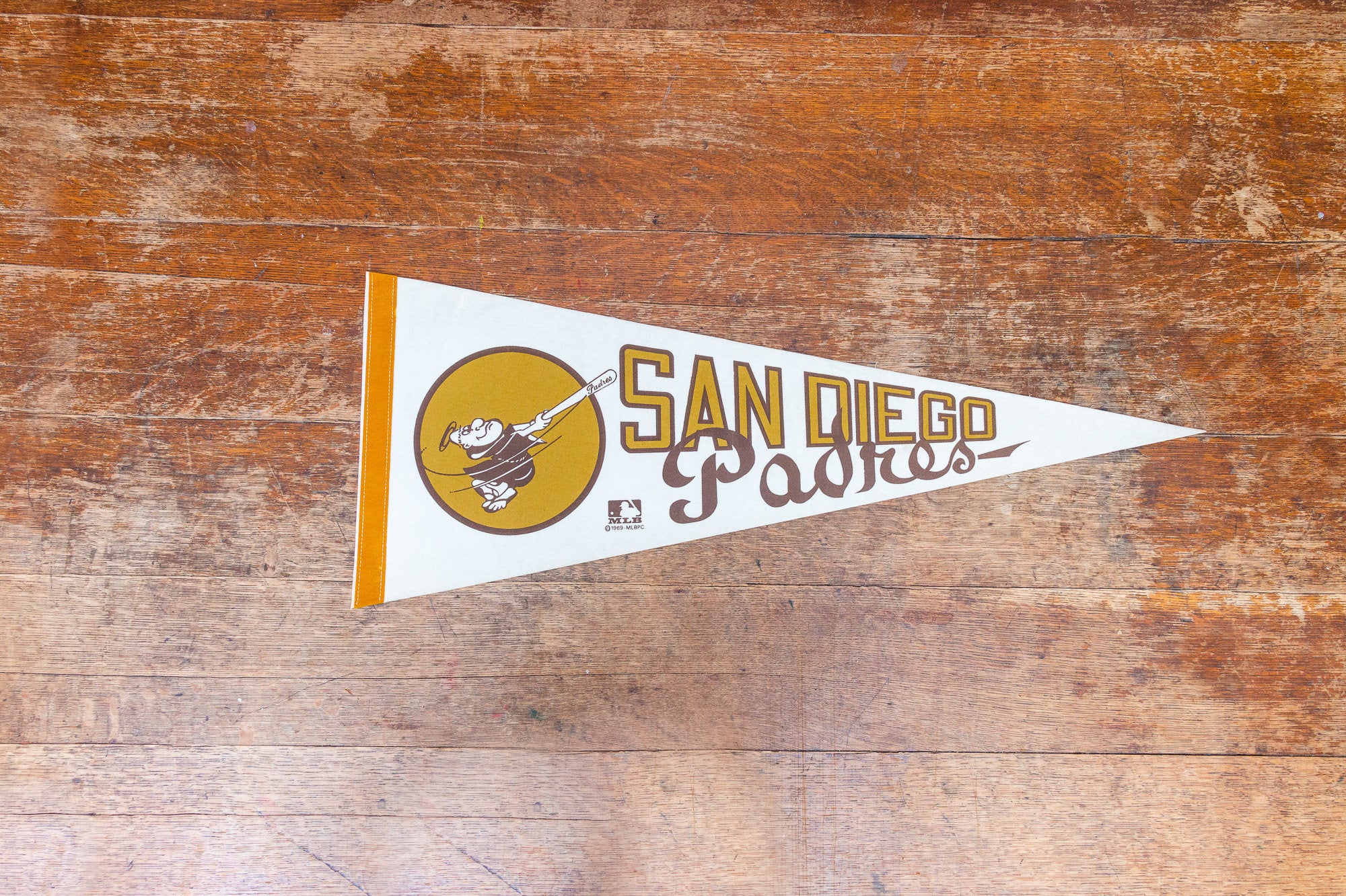 San Diego Padres MLB Felt Pennant offers (2 TOTAL)