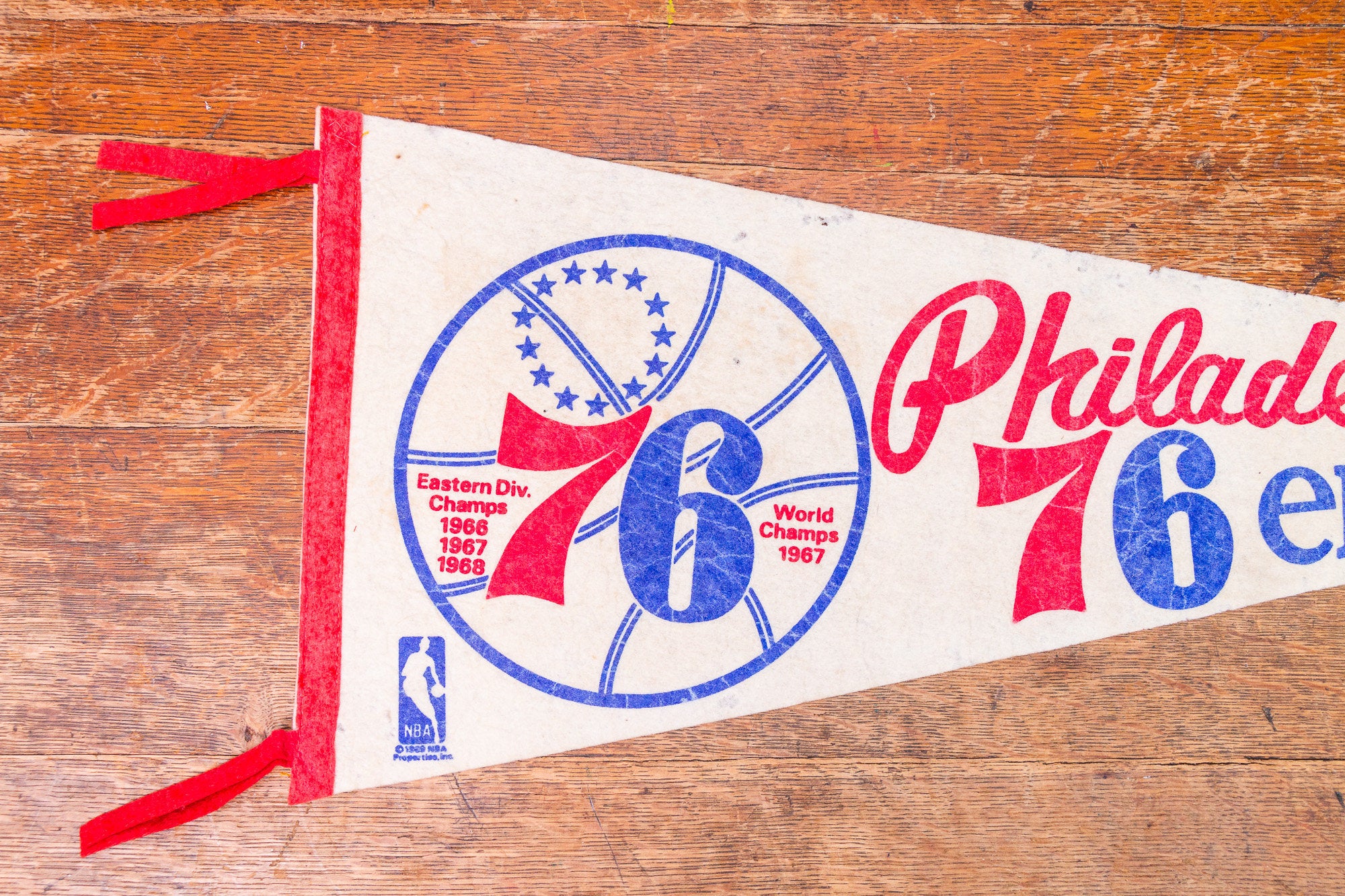 Philadelphia 76ers Sixers 1960s Vintage NBA Basketball Pennant – Eagle ...